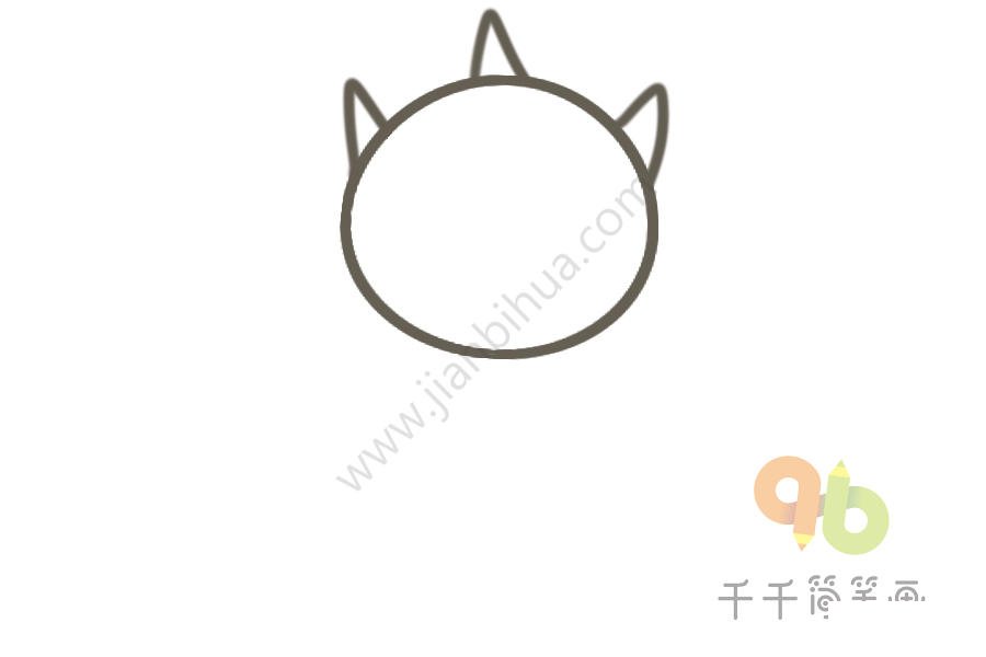 獨眼怪簡筆畫步驟圖3