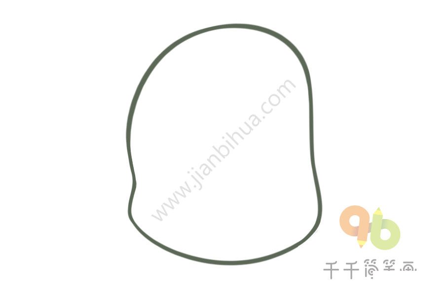 獨(dú)眼龍簡(jiǎn)筆畫步驟圖2