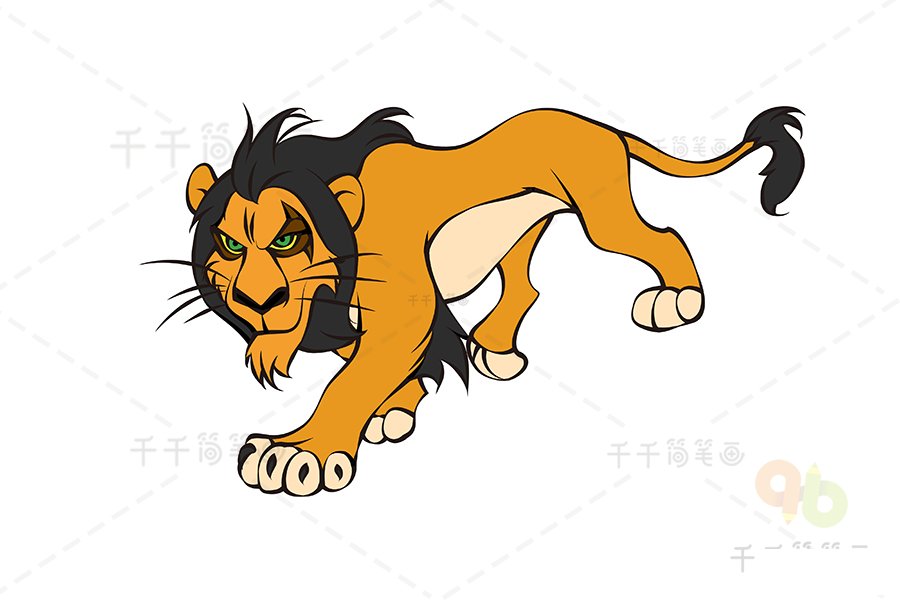 獅子王刀疤角色
