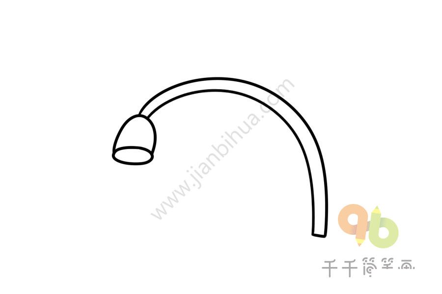 鈴蘭簡筆畫步驟圖三