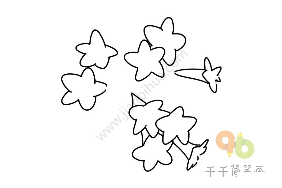 錦帶花簡(jiǎn)筆畫(huà)