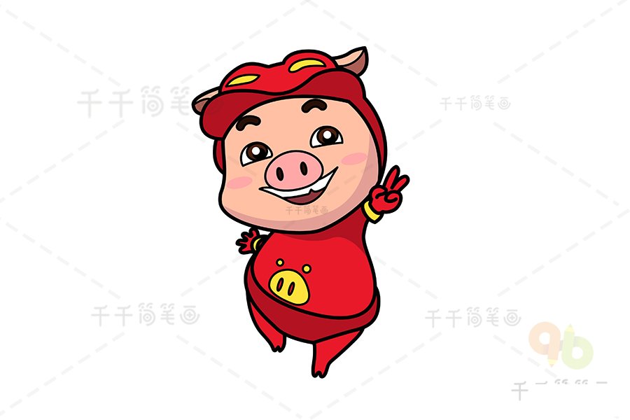 豬豬俠簡筆畫