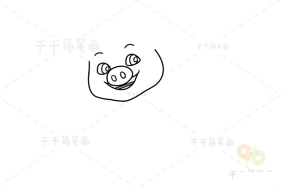 豬豬俠簡(jiǎn)筆畫