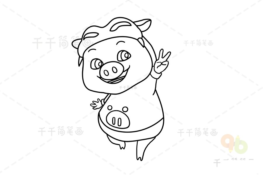 卡通動(dòng)物簡(jiǎn)筆畫
