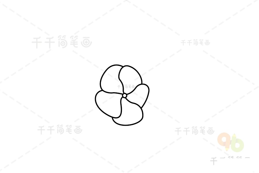長(zhǎng)春花簡(jiǎn)筆畫(huà)