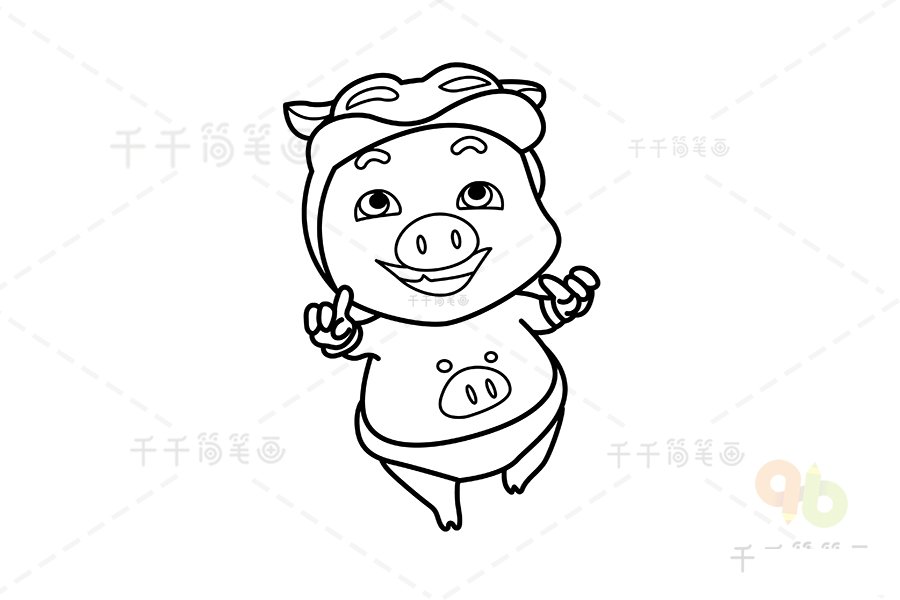 豬豬俠裝飾