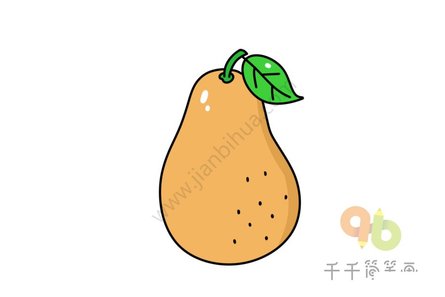 梨的簡(jiǎn)筆畫