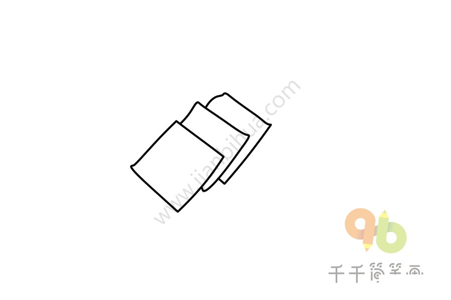 豆干簡筆畫圖片
