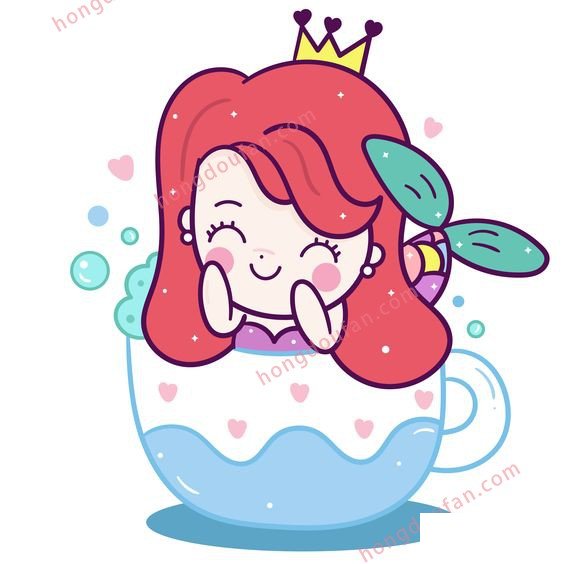 小美人魚 迪士尼簡(jiǎn)筆畫大全 簡(jiǎn)筆畫 第7張