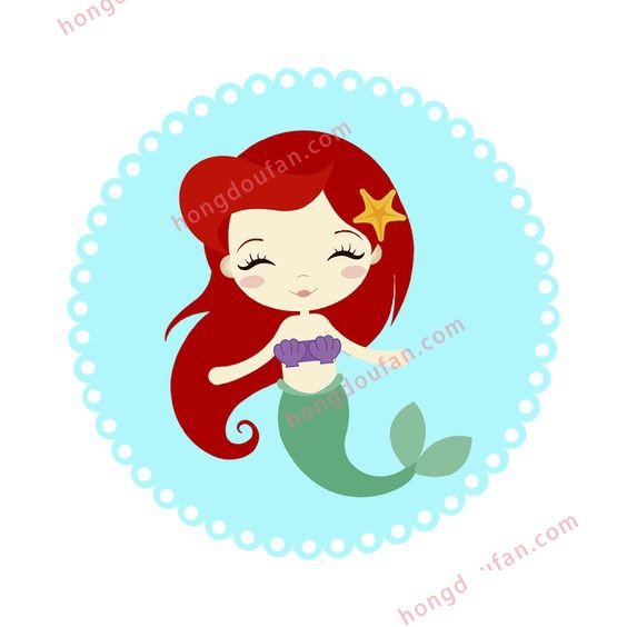 小美人魚 迪士尼簡(jiǎn)筆畫大全 簡(jiǎn)筆畫 第6張