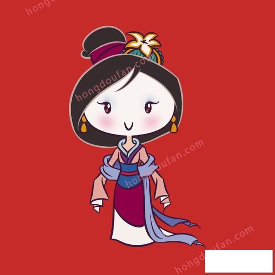 花木蘭 迪士尼公主簡(jiǎn)筆畫大全 簡(jiǎn)筆畫 第9張