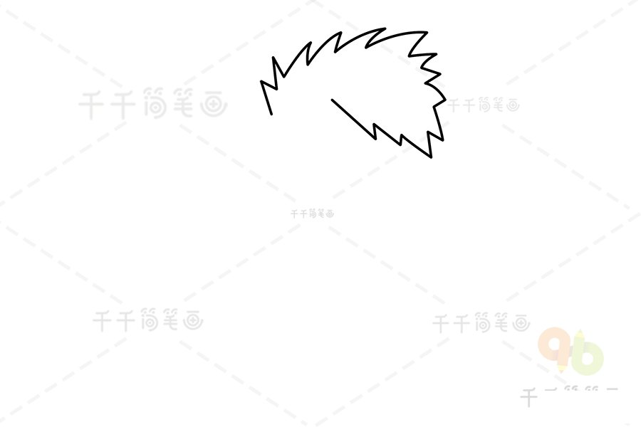 卡卡西簡筆畫