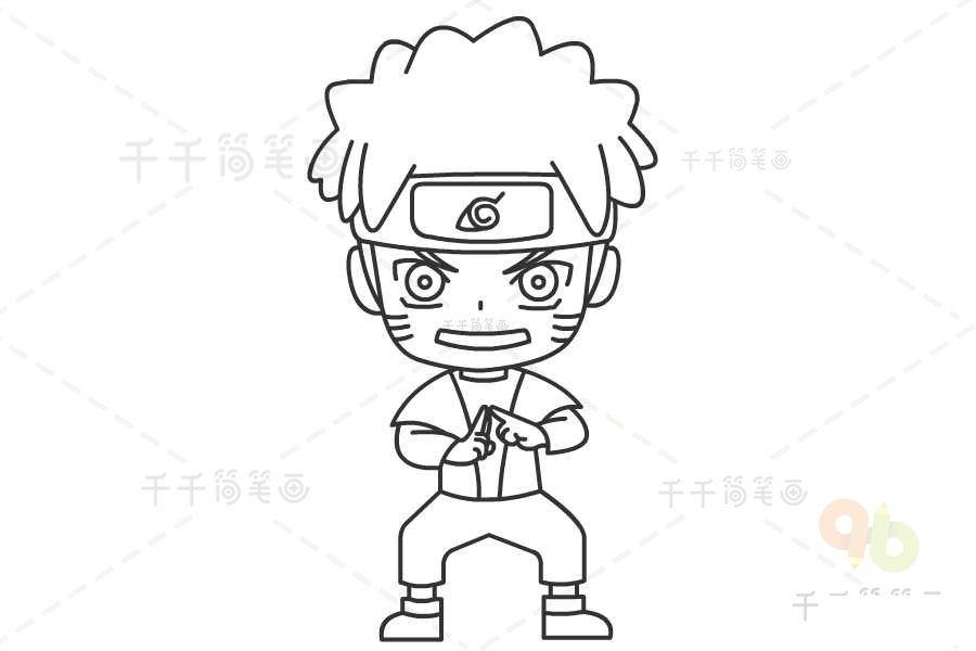 卡通動(dòng)漫人物簡(jiǎn)筆畫