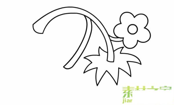 草莓簡筆畫圖片