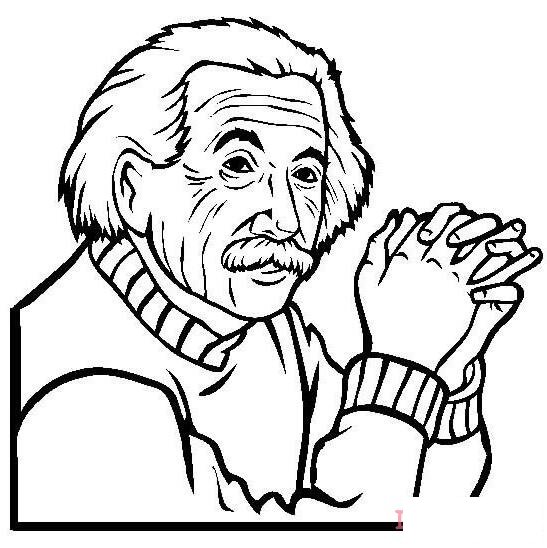 愛迪生素描怎么畫好看易學_愛迪生簡筆畫圖片