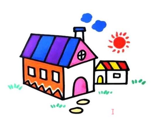 繪制溫馨小屋