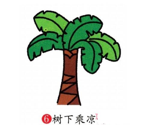 卡通芭蕉扇簡筆畫的畫法簡單好看