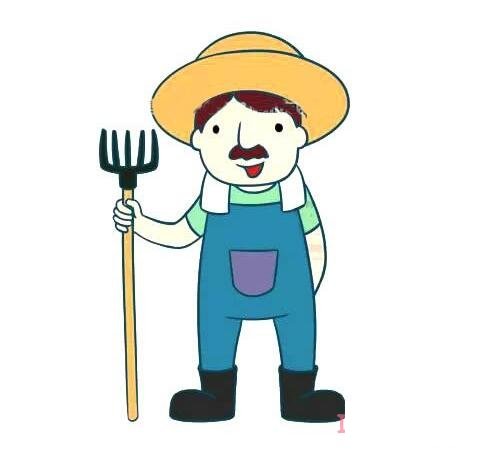 農(nóng)民伯伯怎么畫(huà)簡(jiǎn)潔好看_農(nóng)民簡(jiǎn)筆畫(huà)圖片