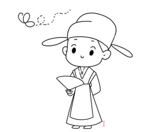 梁山伯怎么畫(huà)好看_梁山伯簡(jiǎn)筆畫(huà)圖片