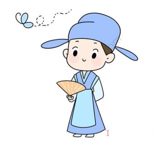 梁山伯怎么畫(huà)好看_梁山伯簡(jiǎn)筆畫(huà)圖片