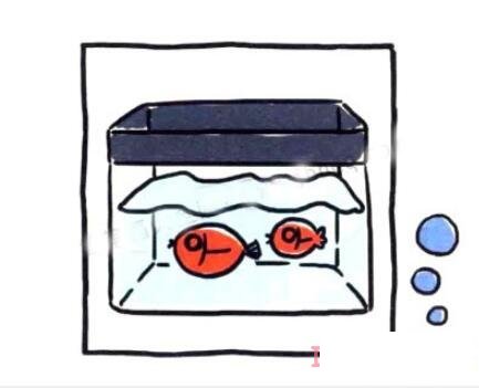 魚(yú)缸簡(jiǎn)筆畫(huà)怎么畫(huà)簡(jiǎn)單好看教程