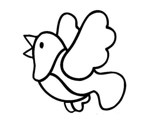 小鳥簡(jiǎn)筆畫圖片大全_超簡(jiǎn)單的鳥兒簡(jiǎn)筆畫圖片素材