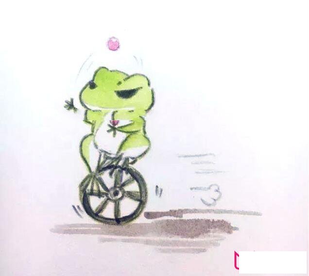 旅行青蛙簡(jiǎn)筆畫(huà)圖片，佛系青蛙怎么畫(huà)