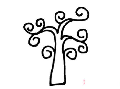 各種大樹怎么畫簡(jiǎn)潔_大樹簡(jiǎn)筆畫圖片