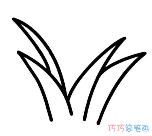 怎么畫(huà)一棵小草簡(jiǎn)筆畫(huà)圖片簡(jiǎn)單好看