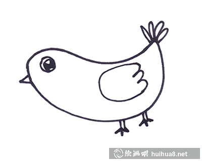 小鳥(niǎo)翅膀和小腳