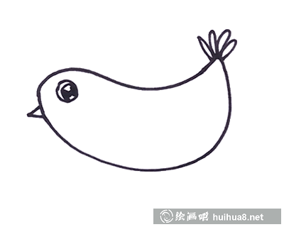 小鳥(niǎo)嘴巴和眼睛