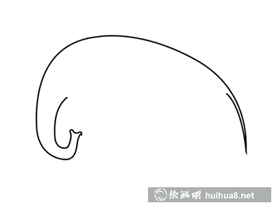 大象簡筆畫動畫