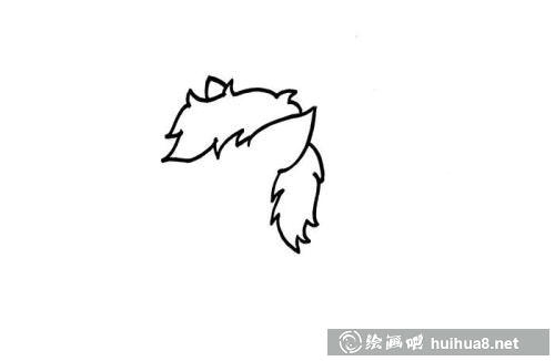 幼兒小馬簡筆畫兒童畫怎么畫 簡單可愛小馬簡筆畫教學畫法